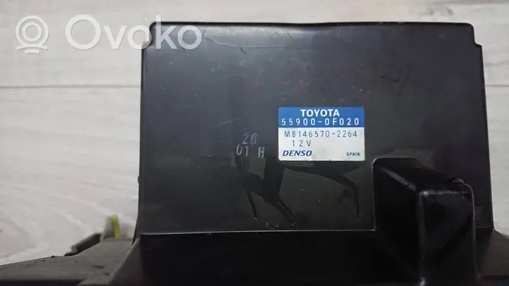 Toyota Corolla Verso E121 Unidad de control climatización 559000F020