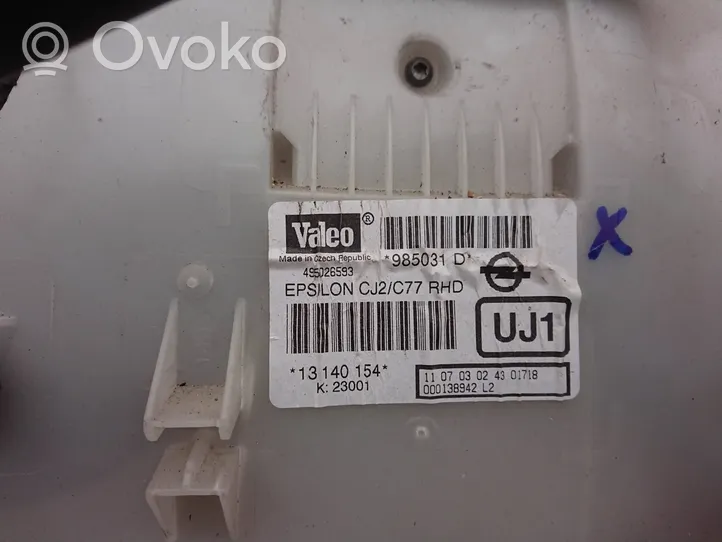 Opel Signum Salono oro mazgo komplektas 495026593