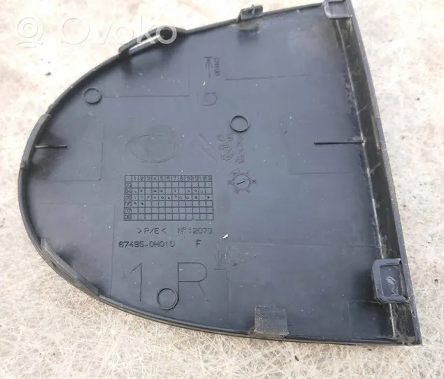 Toyota Aygo AB10 Obudowa lusterka zewnętrznego drzwi 674950H010