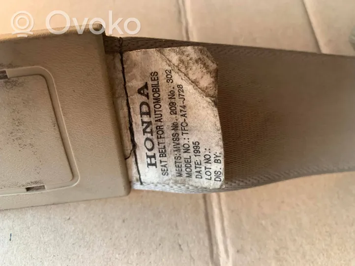 Honda Accord Ceinture de sécurité avant TFCA74J728