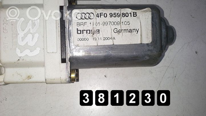 Audi A6 S6 C4 4A Regulador de puerta delantera con motor 4f0959801b