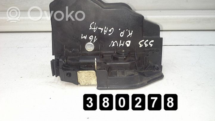 BMW 3 F30 F35 F31 Etuoven lukko # 7202147