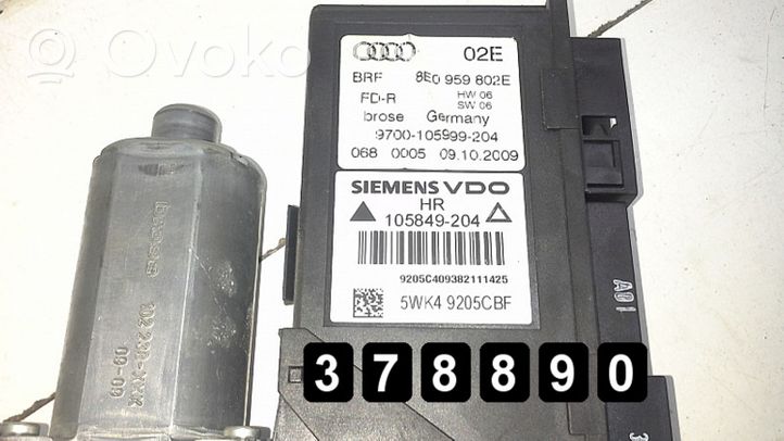 Seat Exeo (3R) Priekšpusē elektriskā loga pacelšanas mehānisma komplekts eu8e0839462c