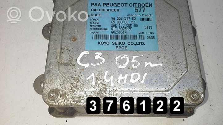 Citroen C3 Variklio valdymo blokas 1400hdi9655757780koyo