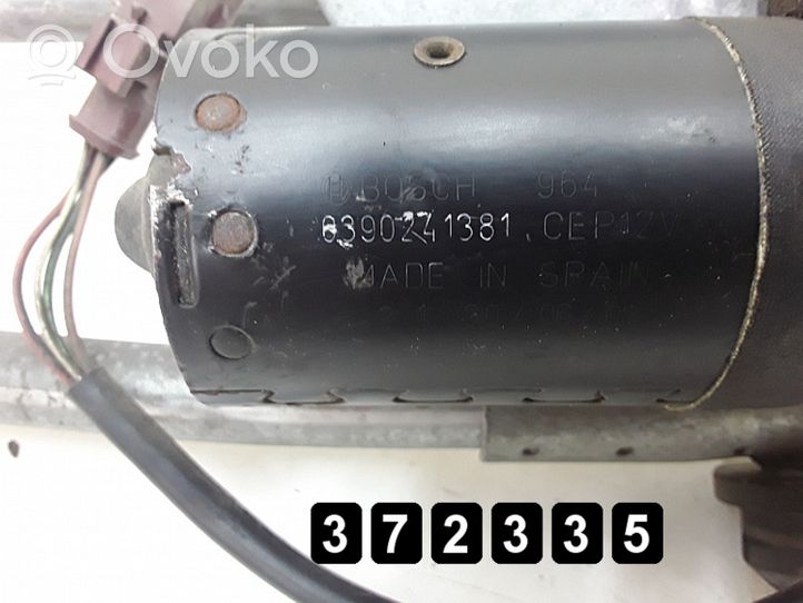 Citroen Xsara Picasso Etupyyhkimen vivusto ja moottori 0390241381