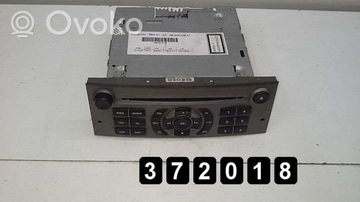 Citroen C5 Unité principale radio / CD / DVD / GPS 9660647877 96606478yw def