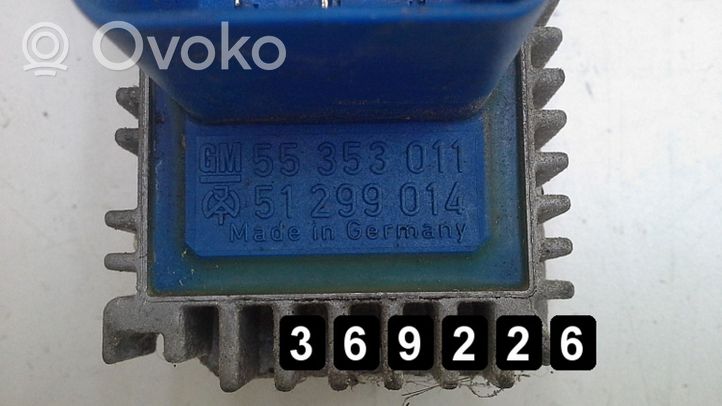 Opel Zafira A ABS relay 2200dti 55353011