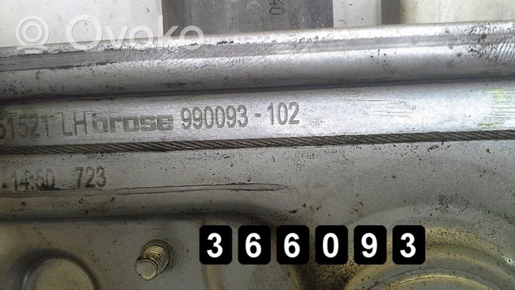 Opel Vectra C Etuoven ikkunan nostin moottorilla 990093102