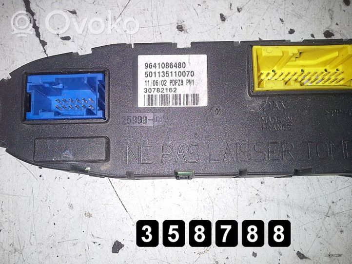 Peugeot 607 Sterownik / Moduł ECU 9641086480