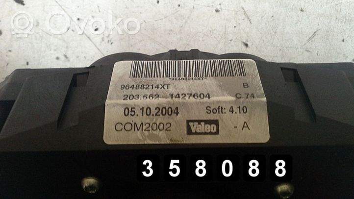 Citroen C3 Altri interruttori/pulsanti/cambi 96488214xt