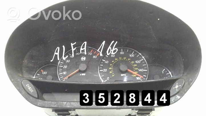 Alfa Romeo 166 Compteur de vitesse tableau de bord 156021031