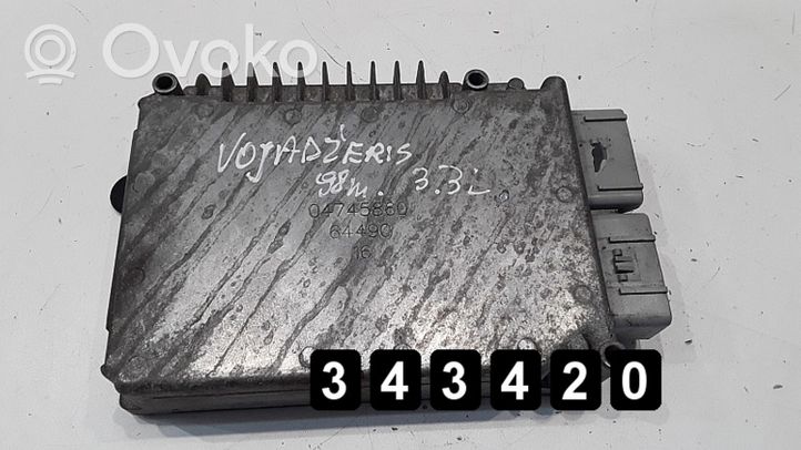 Chrysler Voyager Sterownik / Moduł ECU p04727280ab
