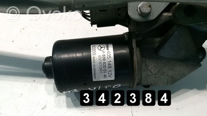 Mercedes-Benz Vito Viano W639 Motor del limpiaparabrisas trasero A6398200140