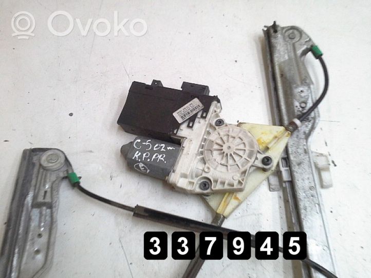 Citroen C5 Priekinio el. Lango pakėlimo mechanizmo komplektas 9632531880