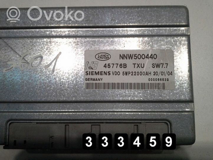 Rover Range Rover Sterownik / Moduł ECU 5wp22000ah