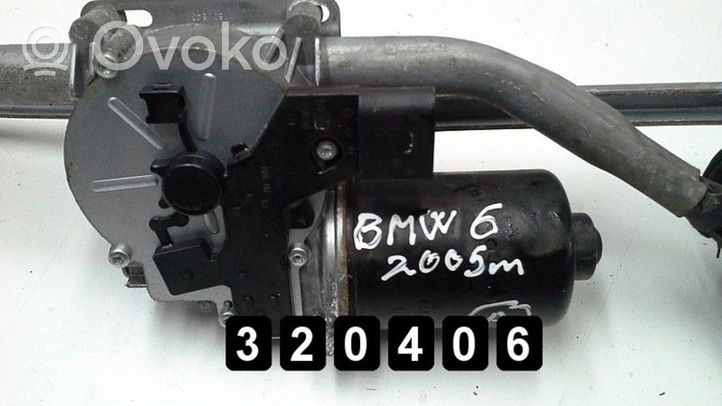 BMW 6 E63 E64 Front wiper linkage and motor 6934279-03