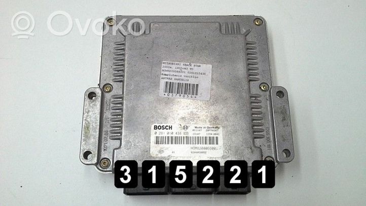 Mitsubishi Space Star Calculateur moteur ECU HOM8200066001