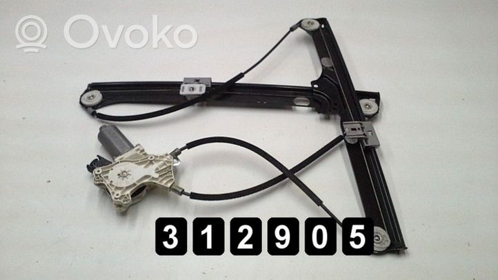 Mercedes-Benz Vaneo W414 Front door window regulator with motor 