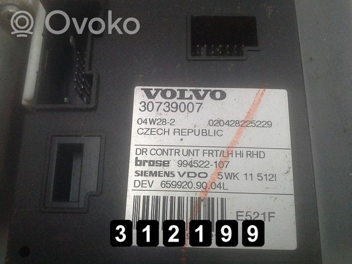 Volvo V50 Priekinio el. Lango pakėlimo mechanizmo komplektas 