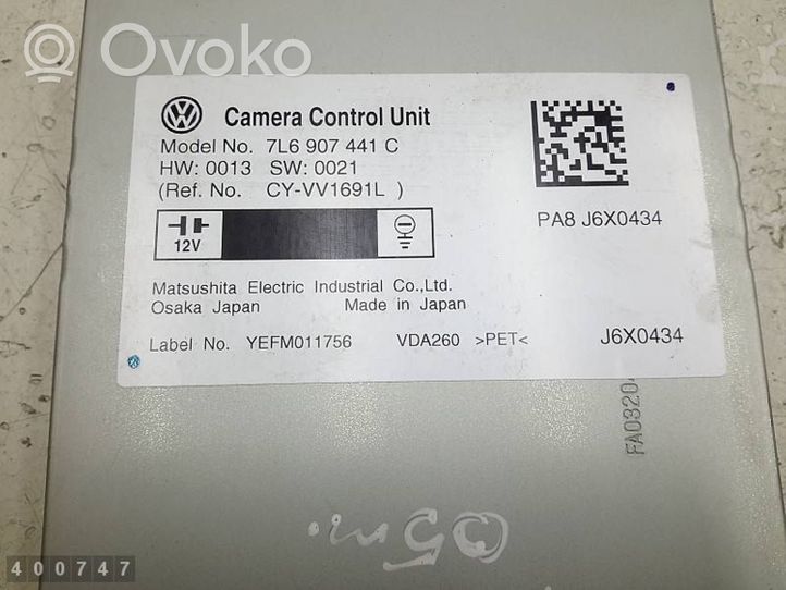 Volkswagen Touareg I Module de contrôle caméra arrière  7L6907441C