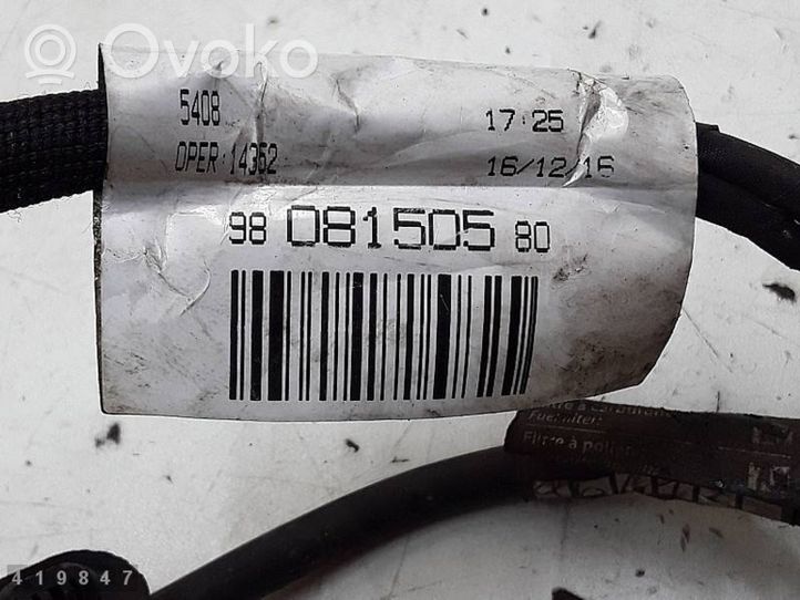 Citroen C3 Faisceau de câblage pour moteur 9808150580