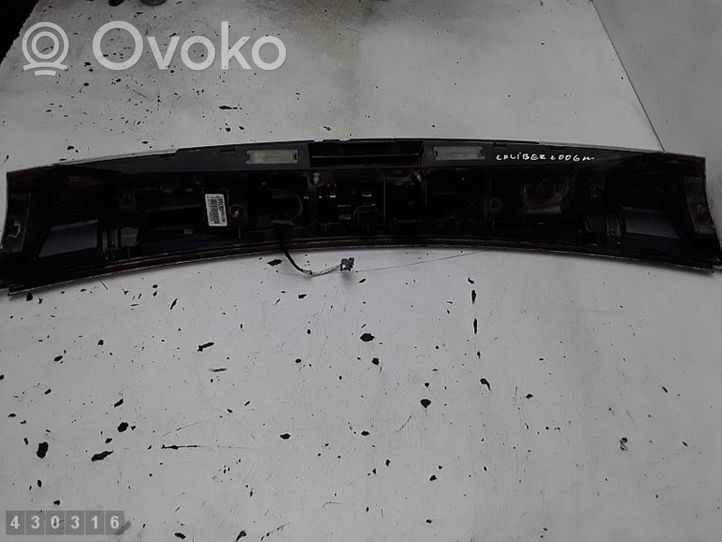 Dodge Caliber Bagāžnieka numura zīmes apgaismojuma līste 809323AB