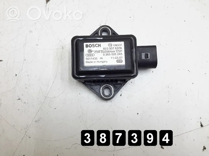 Audi A8 S8 D3 4E Capteur ESP 8e0907637a