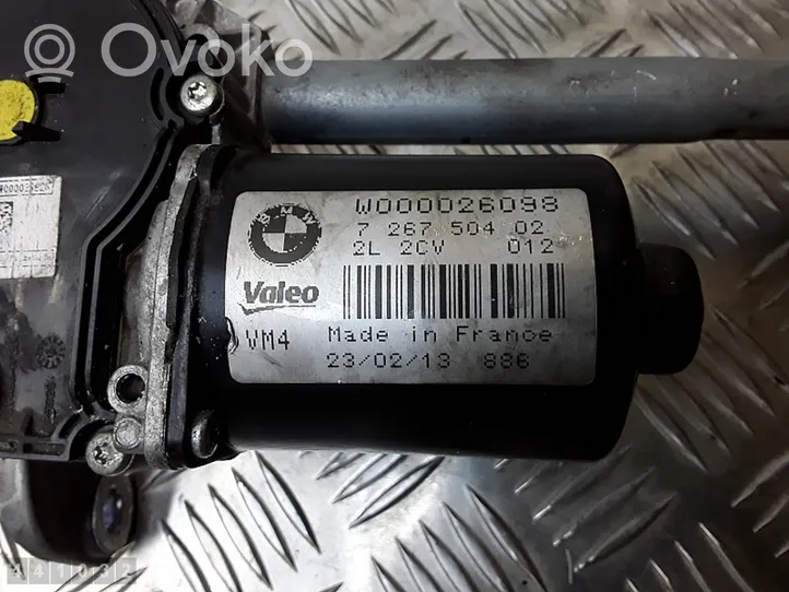 BMW 3 F30 F35 F31 Etupyyhkimen vivusto W000026098