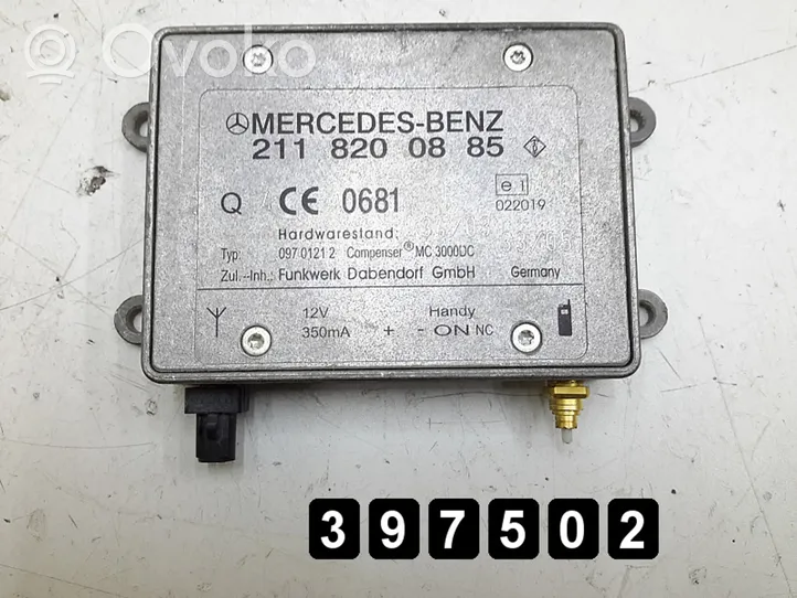 Mercedes-Benz A W169 Antenna GPS 2118200885