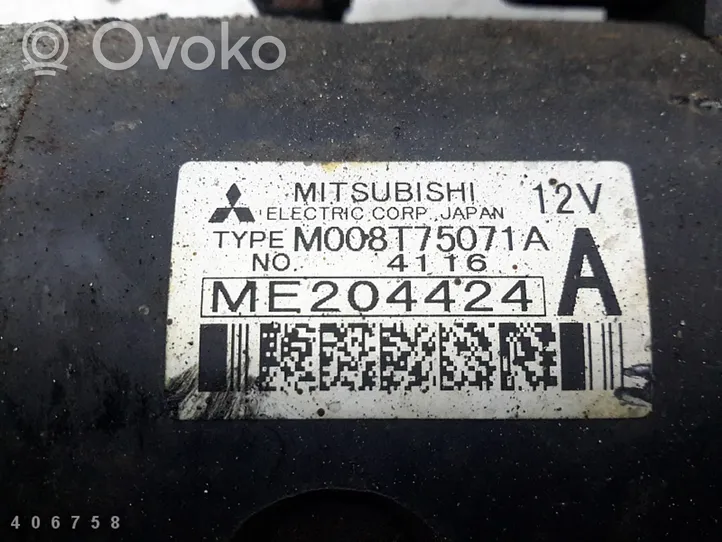 Mitsubishi Pajero Käynnistysmoottori ME204424