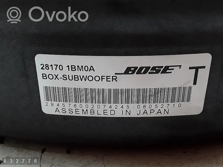 Nissan Murano Z50 Subwoofer-bassokaiutin 281701bm0a