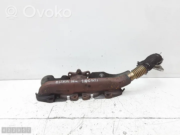 Opel Astra K Kolektor wydechowy 55569995