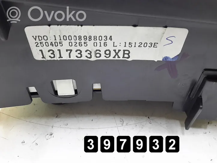 Opel Corsa C Licznik / Prędkościomierz 13173369xb