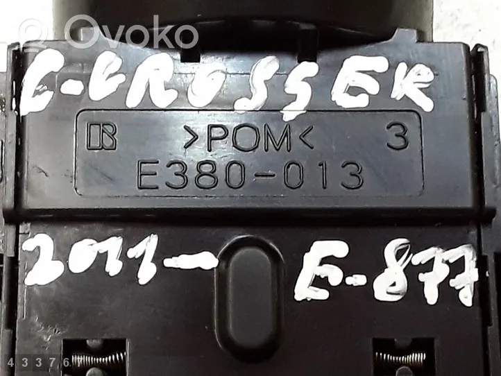 Citroen C-Crosser Interrupteur d’éclairage e380013