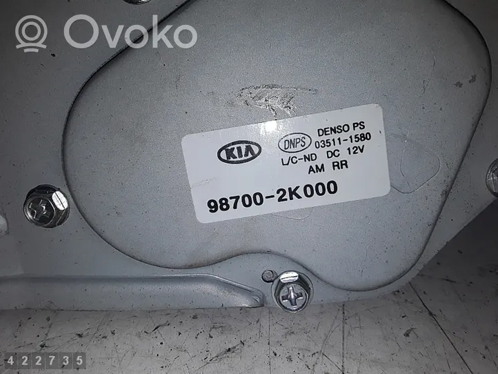 KIA Soul Pyyhkimen moottori 98700-2K000