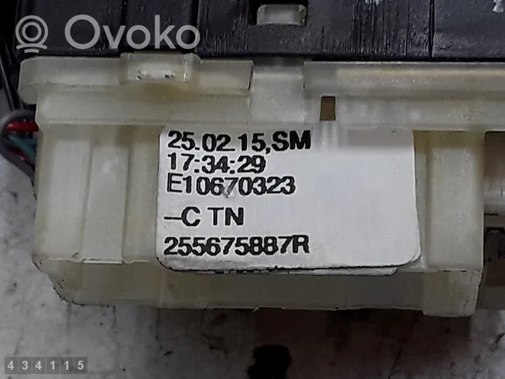 Renault Clio IV Manetka / Przełącznik wycieraczek 255675887r