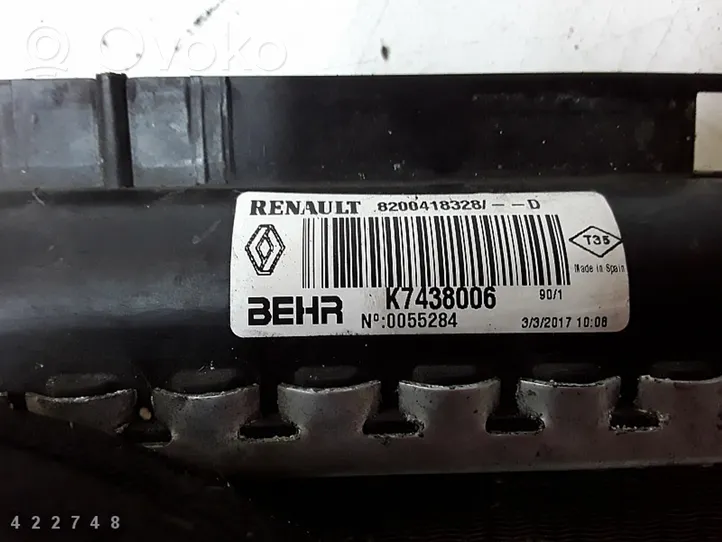Renault Kangoo II Coolant radiator 
