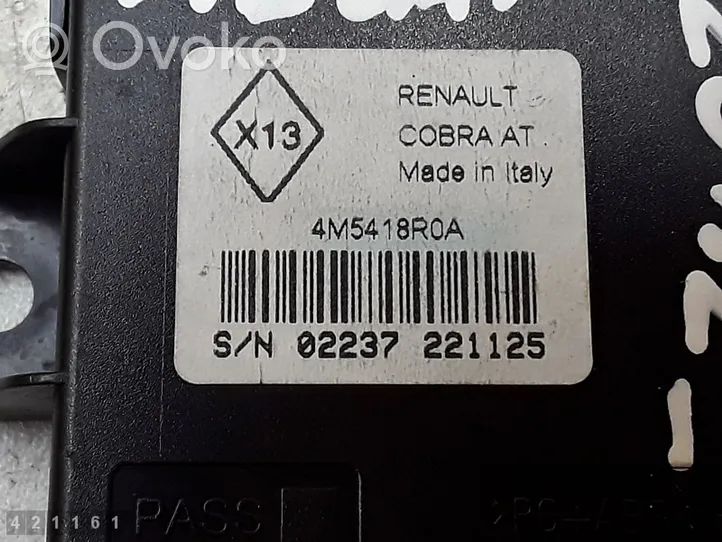 Renault Megane III Boîtier module alarme 4m5418r0a