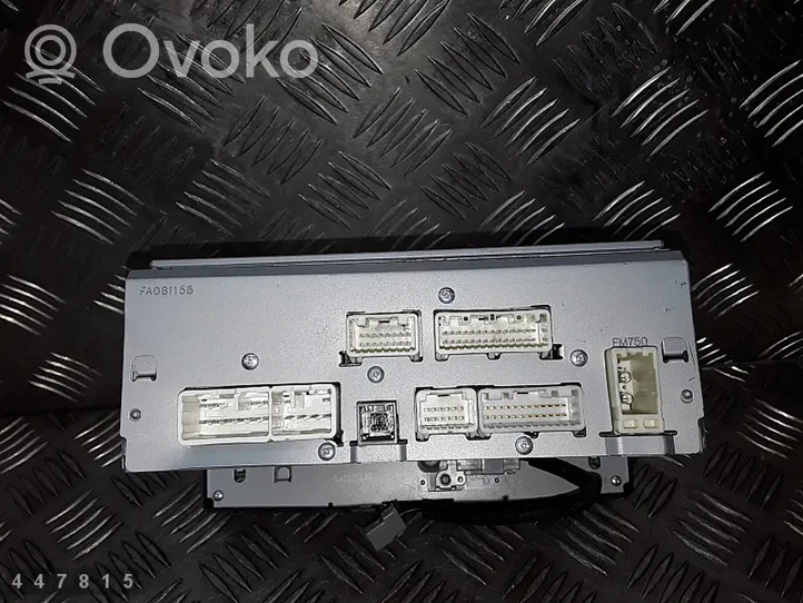 Toyota Hilux (AN10, AN20, AN30) Unidad delantera de radio/CD/DVD/GPS 861400K120H