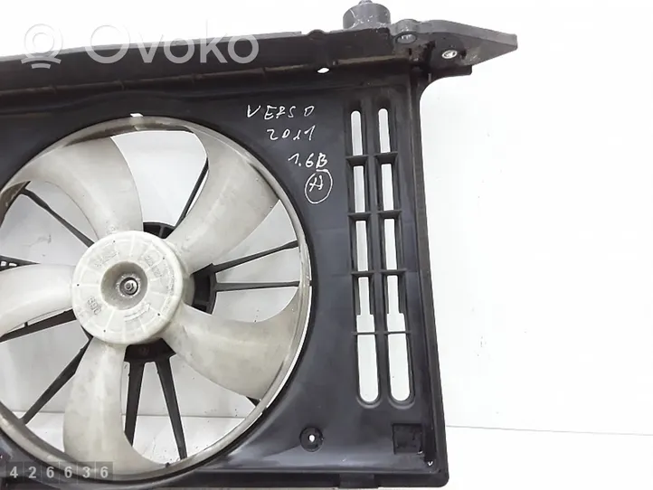 Toyota Verso Ventilatore di raffreddamento elettrico del radiatore 1680008470