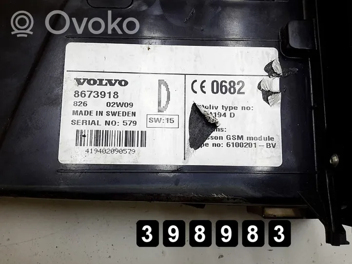 Volvo S60 Telefonas 8673918