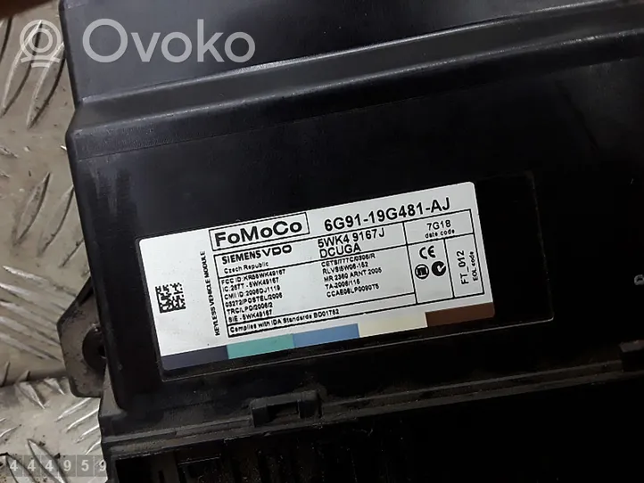 Volvo V70 Avaimettoman käytön ohjainlaite/moduuli 6G9119G481AJ