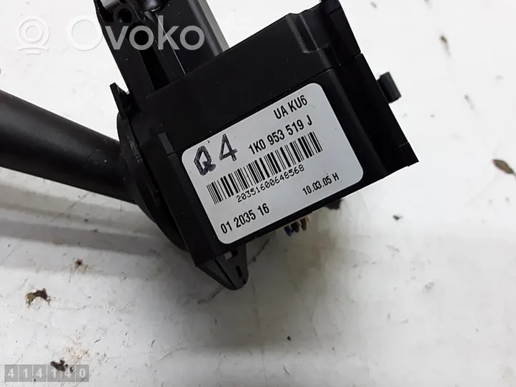 Volkswagen Golf VI Wiper switch 1K0953519J