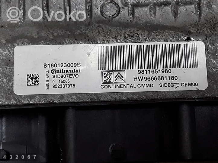 Citroen C4 Grand Picasso Sterownik / Moduł ECU 