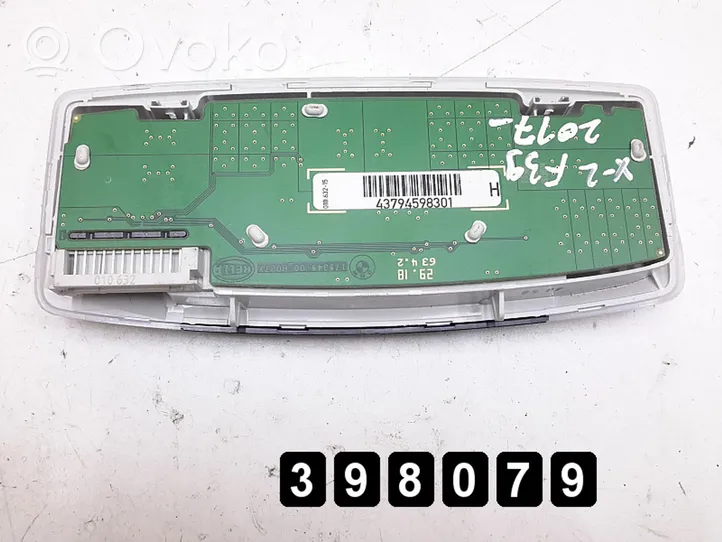 BMW X2 F39 Panel oświetlenia wnętrza kabiny 43794598301