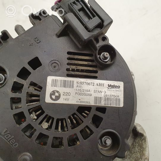 BMW 6 F06 Gran coupe Generatore/alternatore 8570672