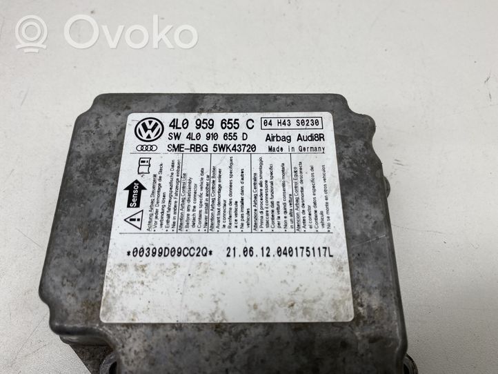 Audi Q7 4L Module de contrôle airbag 4L0959655C