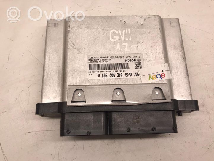 Audi A6 S6 C6 4F Komputer / Sterownik ECU silnika 04E907309A