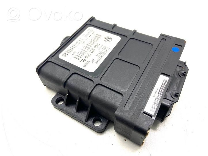 Volkswagen Touareg I Module de contrôle de boîte de vitesses ECU 09D927750DL