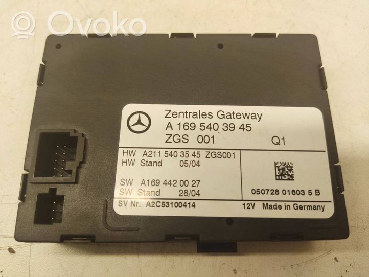 Mercedes-Benz E W212 Moduł sterowania Gateway A1695403945